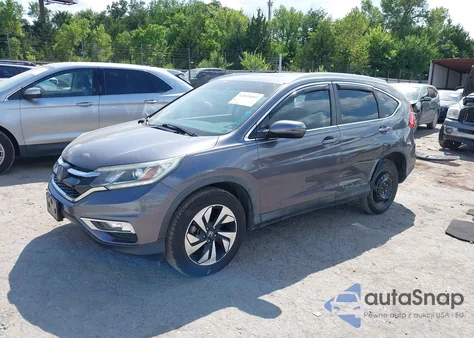 2016 Honda Cr-V Touring из США, поврежденный, VIN 5J6RM3H91GL009504